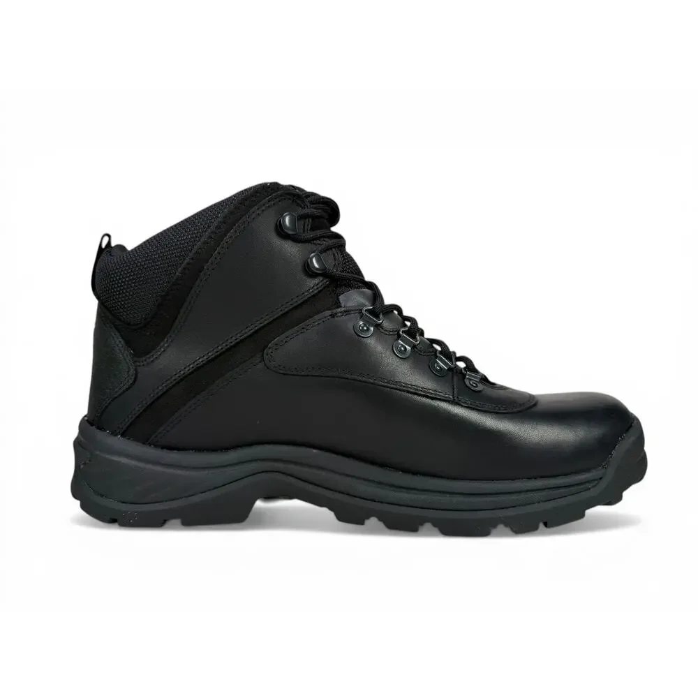 Timberland White Ledge Mid Hiking Boots Mens 12 Black Leather Waterproof Outdoor